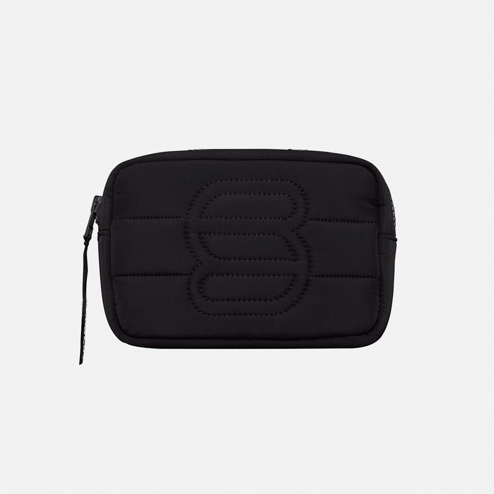 The Super Puff Black Belt Bag